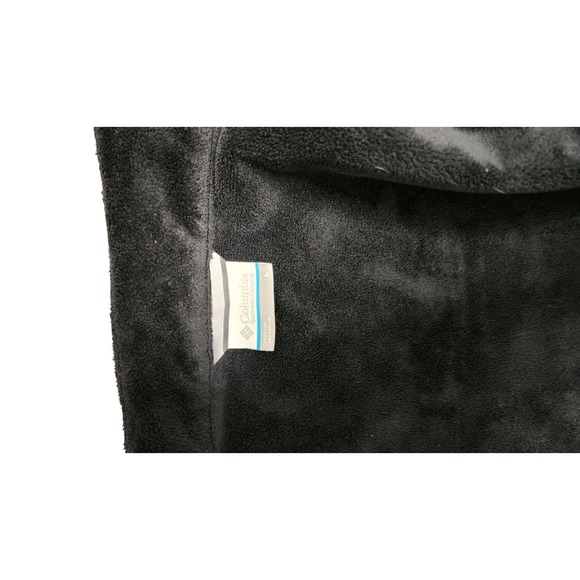 Columbia Mens Softshell Jacket Fleece Lined Full Zip‎ Coat Outdoor Black - Picture 3 of 5